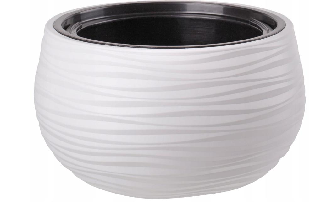 Горщик для квітів Шар Sahara Duo-30 Білий (3140-011)