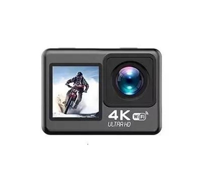 Экшн-камера Clefers 4K с пультом ДУ и системой оптической стабилизации Full HD Wi-Fi (V8