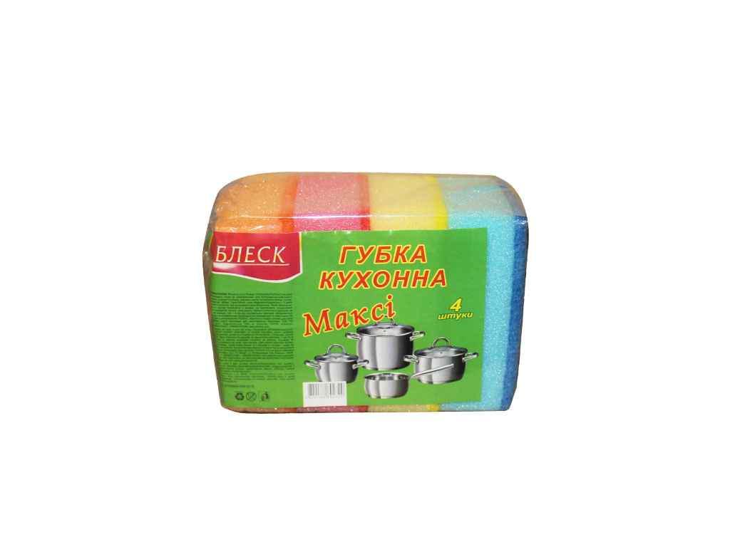 Губки кухонные Блиск макси 4 шт. (929489)