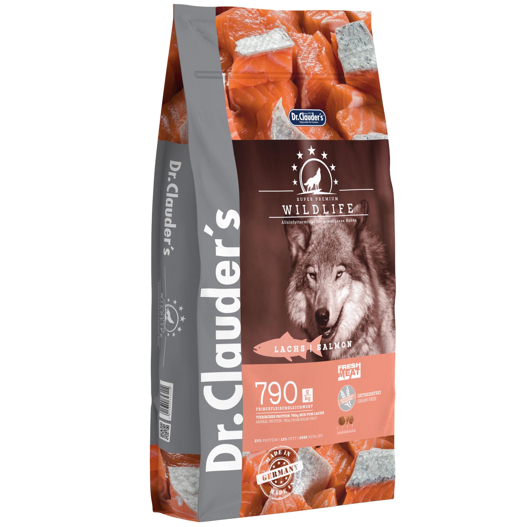 Корм сухой для собак Dr.Clauder’s Wildlife Salmon 11,5 кг (12665012)