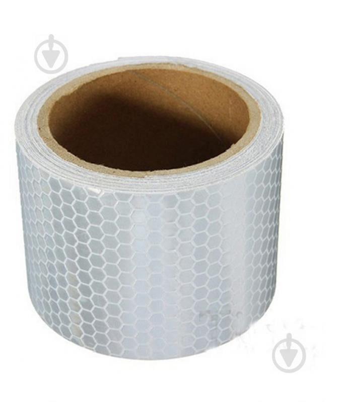 Світловідбивна стрічка самоклеюча 5 х 300 см White (gab_krp100OpJm79428)