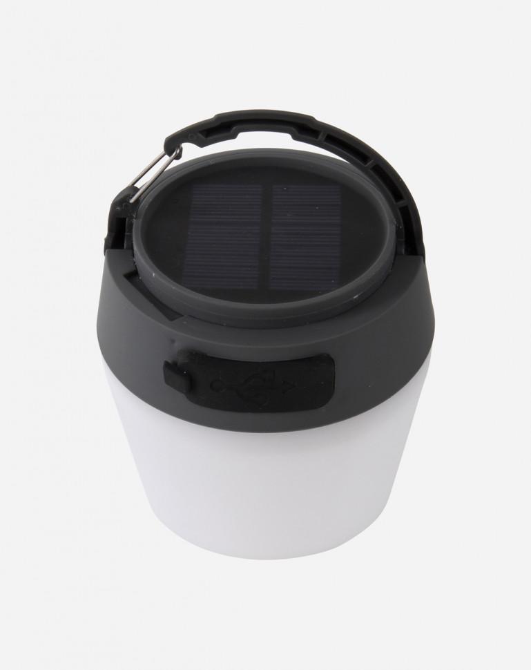 Ліхтар кемпінговий Bo-Camp Wega Powerbank Solar 180 Lumen White/Grey/Black (5818735) - фото 6 Ліхтар кемпінговий Bo-Camp Wega Powerbank Solar 180 Lumen White/Grey/Black (5818735) - фото 6