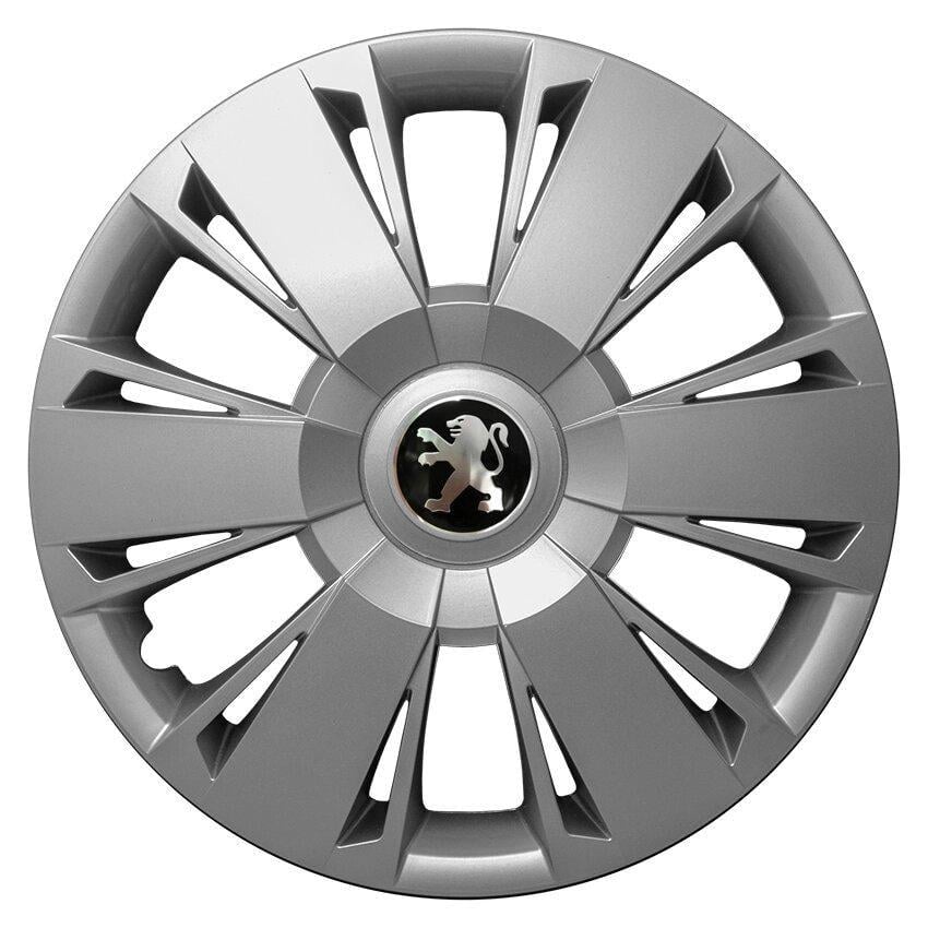 Комплект колпаков JAWOPLAST Omega R15 для Peugeot 4 шт. Silver (28434996) - фото 1 Комплект колпаков JAWOPLAST Omega R15 для Peugeot 4 шт. Silver (28434996) - фото 1