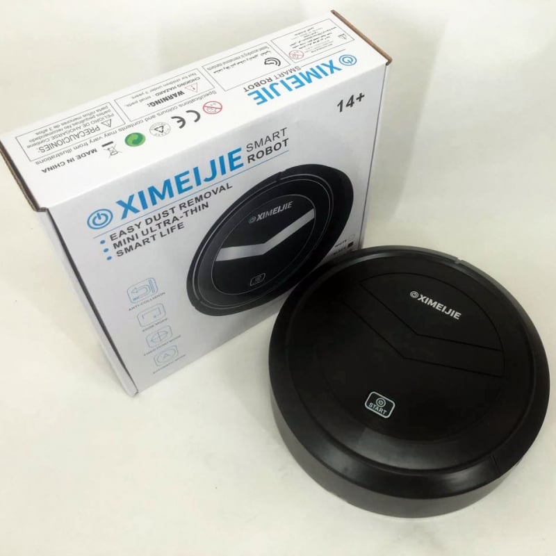 Робот-пилосос Ximeijie Mop автоматичний на акумуляторі Black (tf4298) - фото 9 Робот-пилосос Ximeijie Mop автоматичний на акумуляторі Black (tf4298) - фото 9