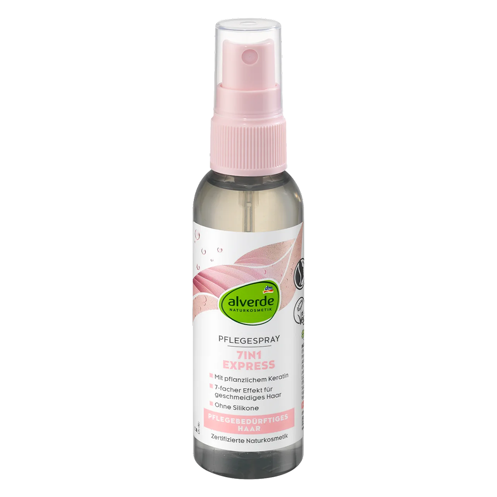 Спрей Alverde Naturkosmetik 7в1 для экспресс-ухода за волосами 75 мл