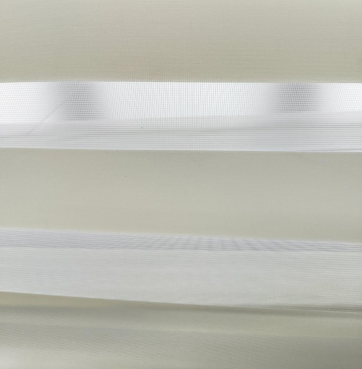 Рулонная штора день-ночь Franz Deco ВН-1004 открытого типа 100х240 см Айвори (DN10104916) - фото 2 Рулонная штора день-ночь Franz Deco ВН-1004 открытого типа 100х240 см Айвори (DN10104916) - фото 2