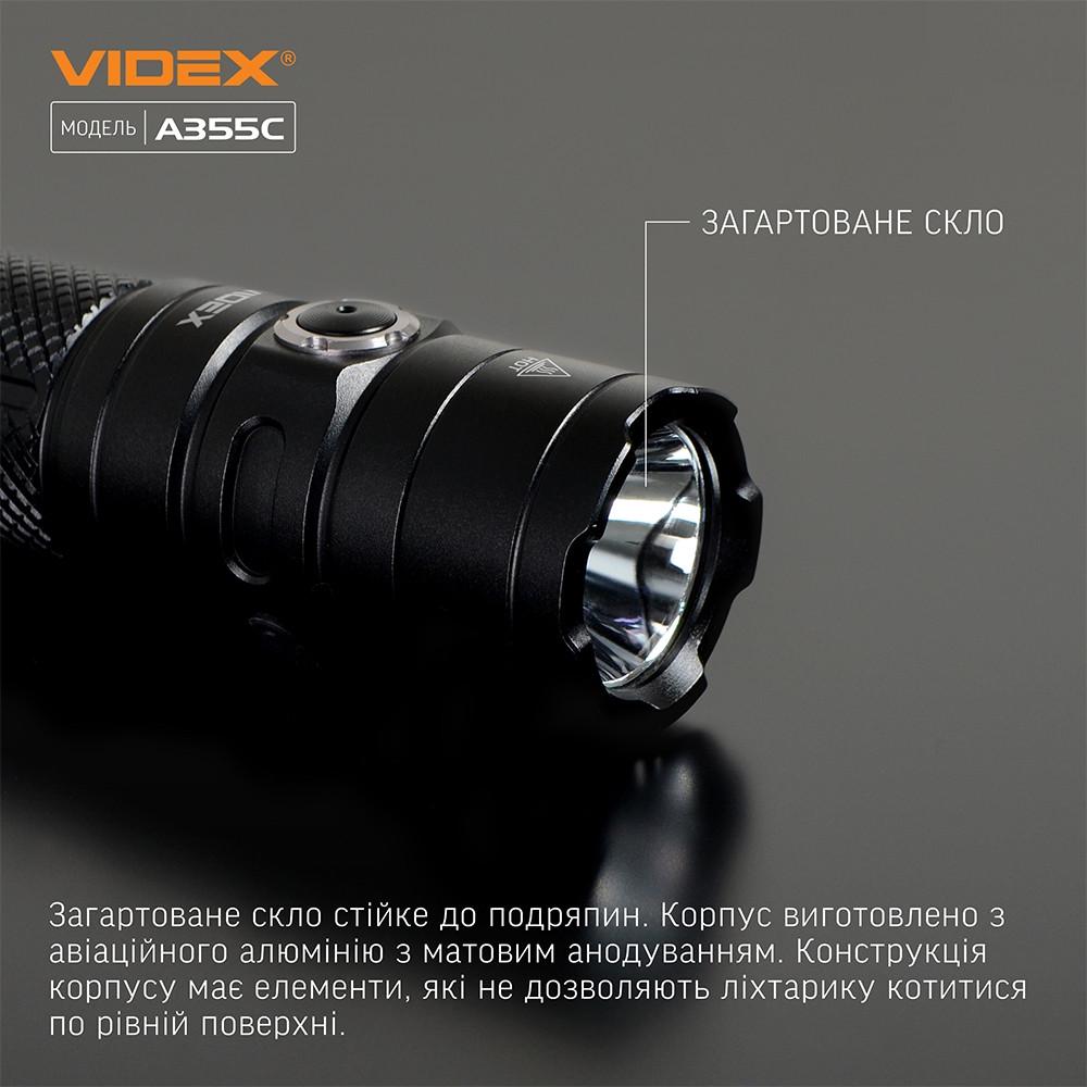 Портативный фонарь Videx VLF-A355C 4000Lm 5000K (103526) - фото 6