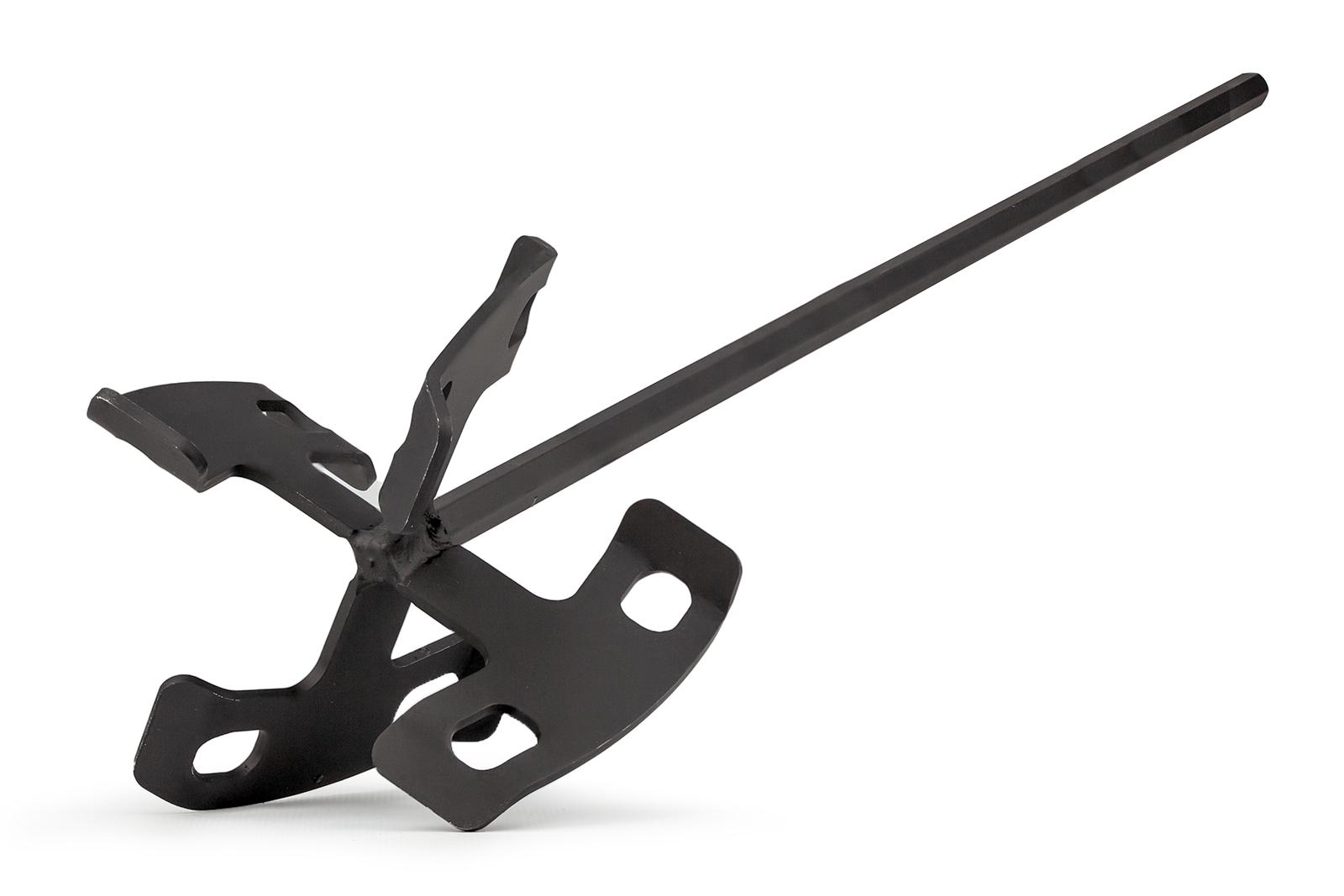 Насадка венчик для миксера оцинкованный HEX Ø 130x530 мм (140751336) - фото 5