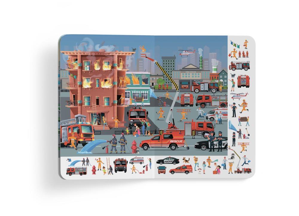 Книга-картонка "Великий віммельбух. Розумні машини" (F00027400) - фото 3 Книга-картонка "Великий віммельбух. Розумні машини" (F00027400) - фото 3