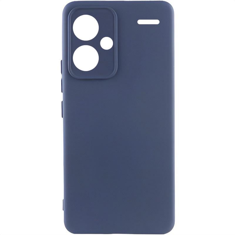 Протиударний чохол Silicone Cover Lakshmi Full Camera (A) для Xiaomi Redmi Note 13 Pro+ Синій / Midnight Blue