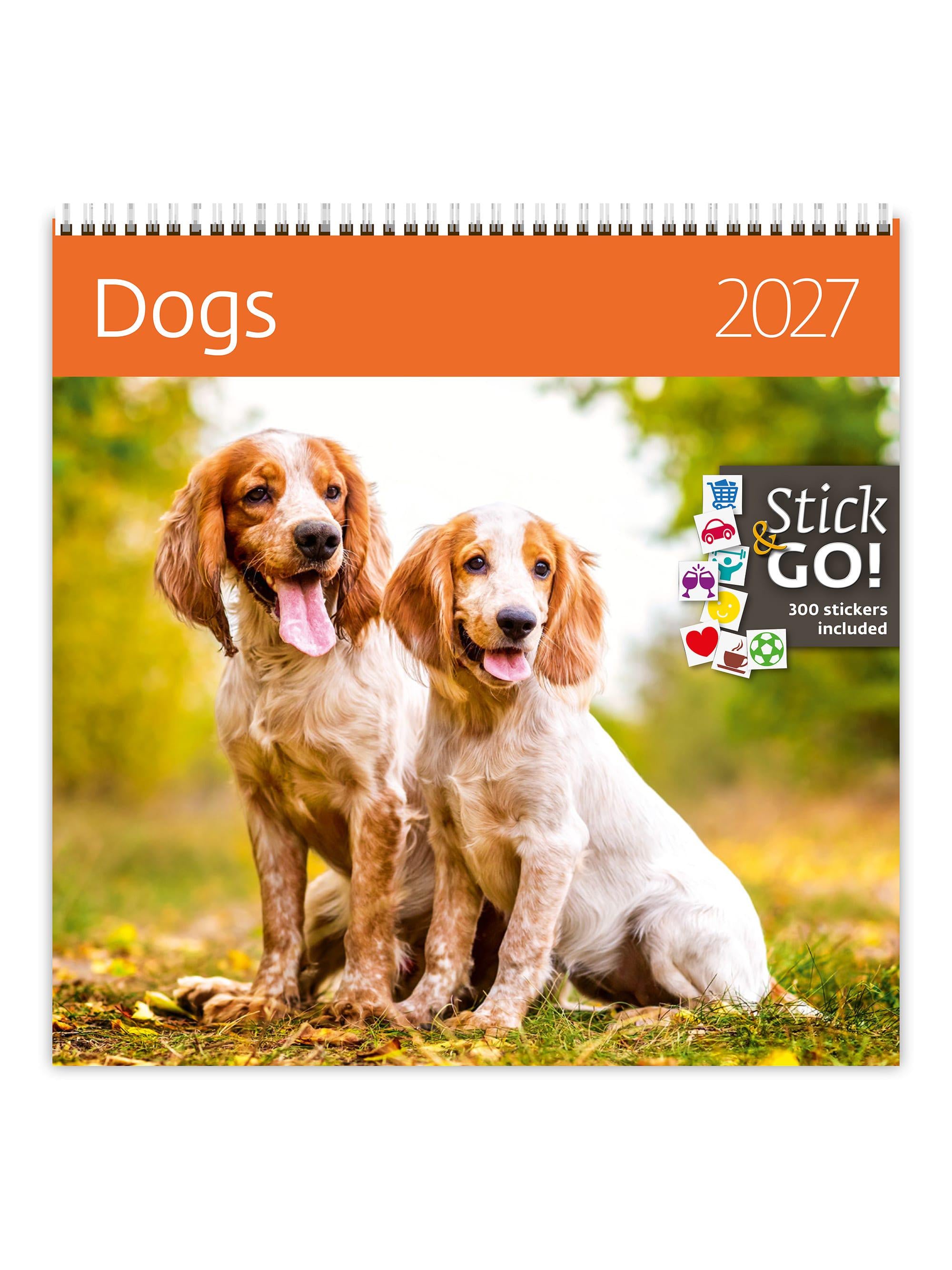 Календарь настенный 2027 HELMA Dogs 30х30 см (LP02-27)