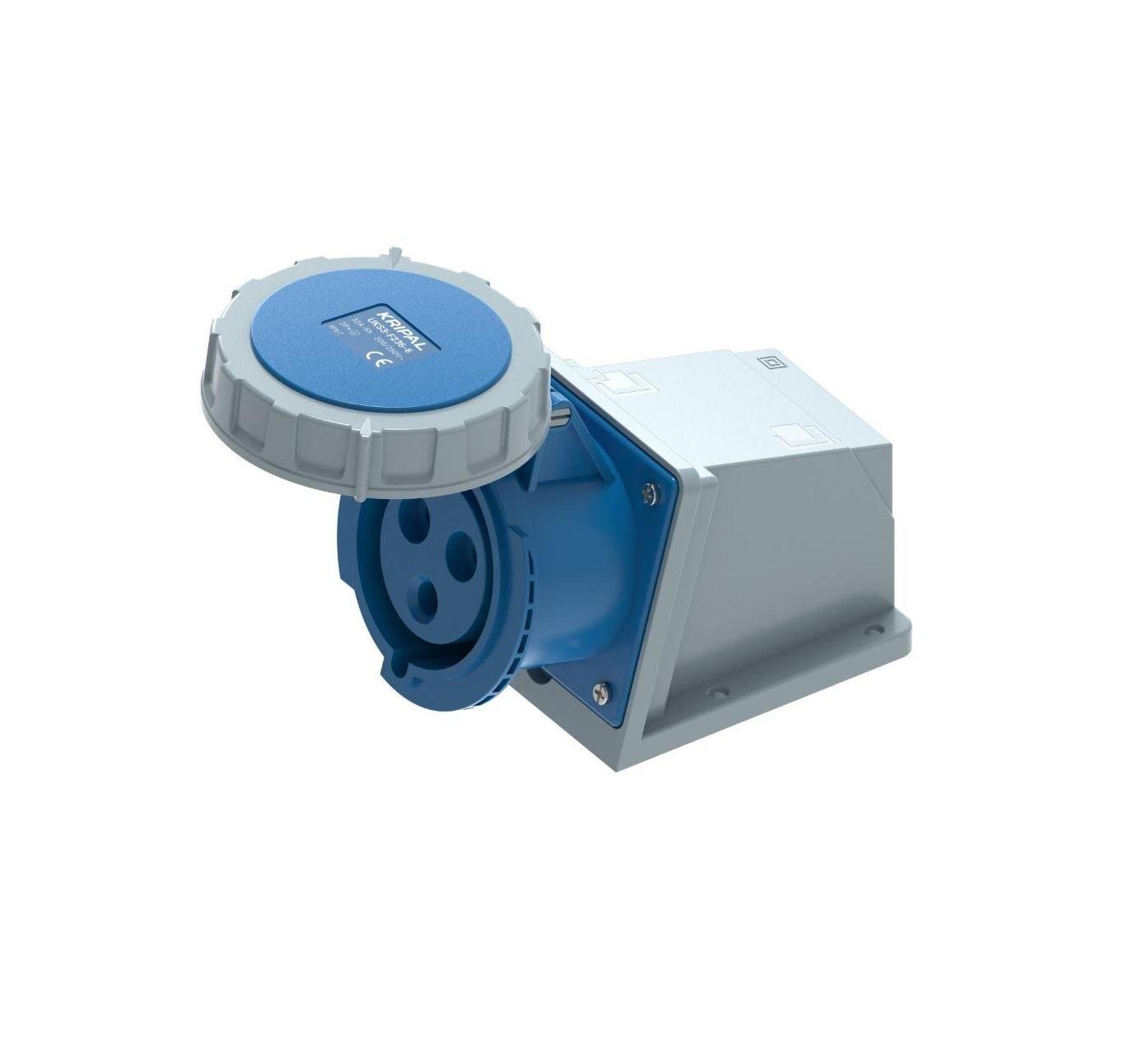 Силовая розетка KRIPAL 220В 1 фаза 32 А Силовая розетка KRIPAL 220В 1 фаза 32 А