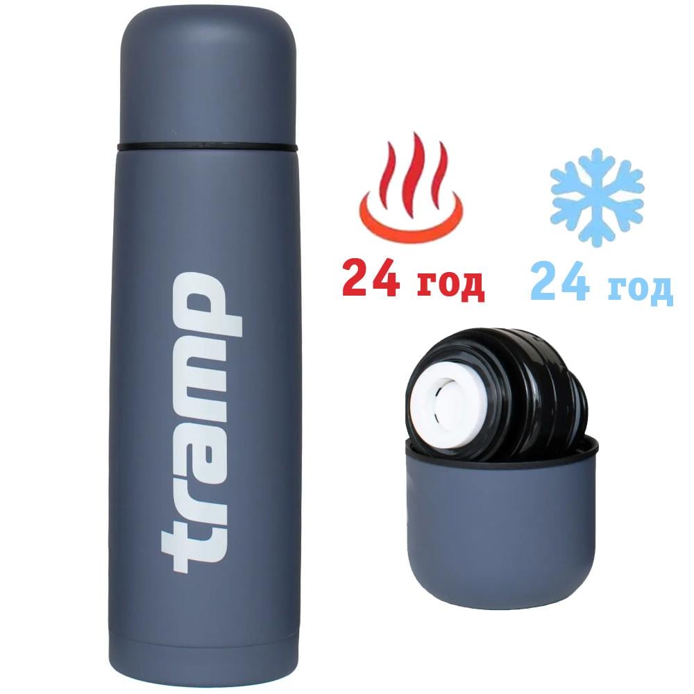 Термос Tramp Basic 0,75 л Сірий (TRC-112-grey) - фото 2