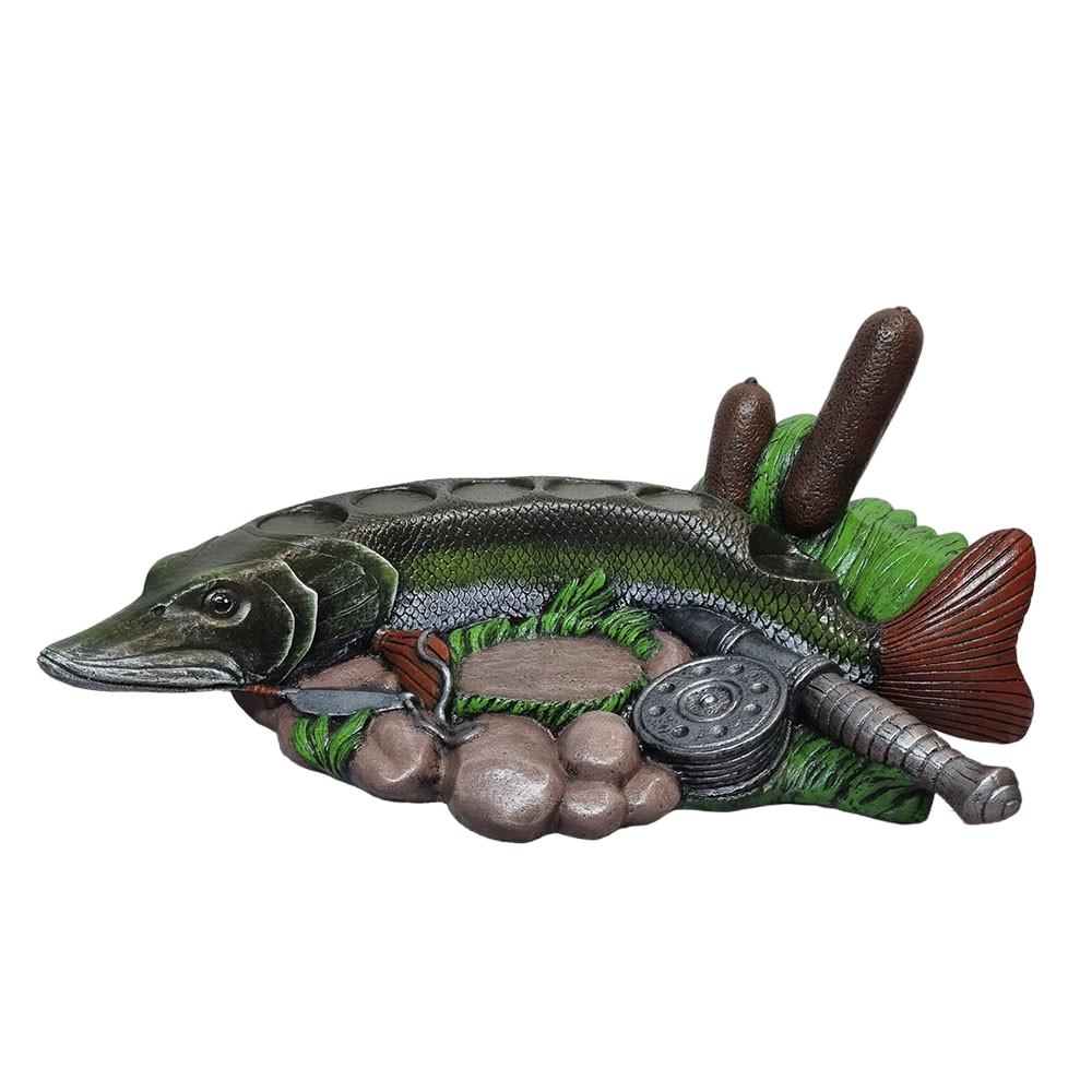 Статуэтка подставка для алкоголя Щука (2003)