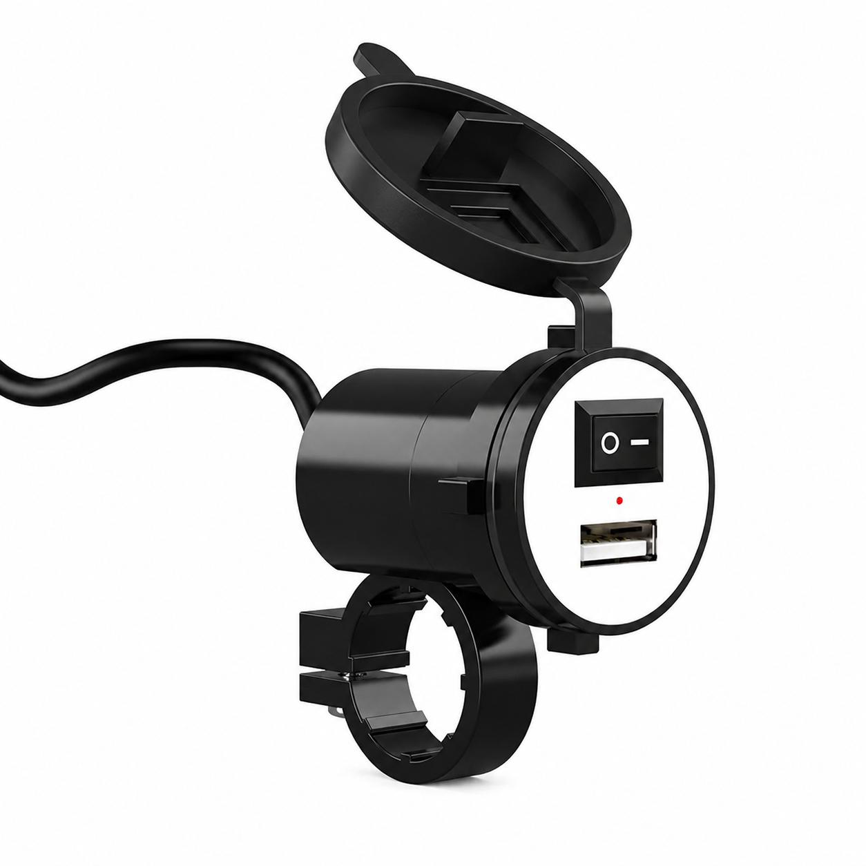 Зарядное устройство для руля велосипеда USB 12V 5V 2,1A (1015-557-00)