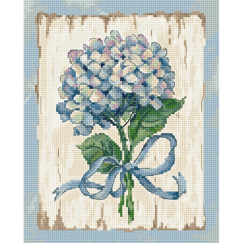 Набор для вышивания крестиком LETI 973 LETISTITCH BLUE II (42973)