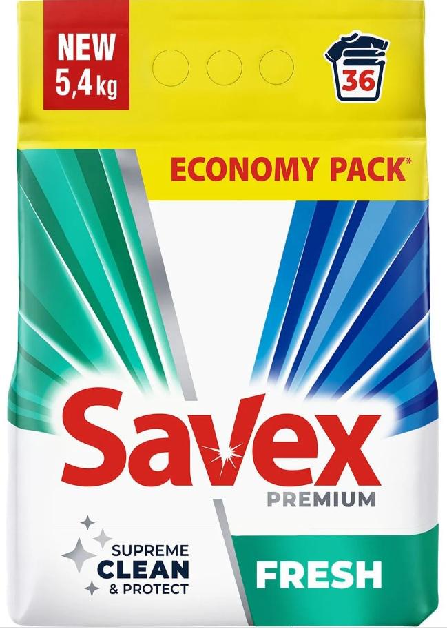 Пральний порошок Savex Premium Fresh 5,4 кг (11876803)