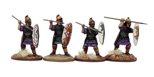 Набор миниатюр Gripping Beast SAGA Carthaginian on Foot Hearthguard (SAHC03)