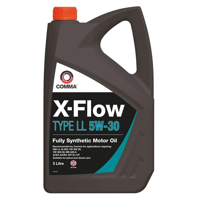 Моторне масло COMMA X-FLOW TYPE LL 5W-30 5 л (XFLL5L)