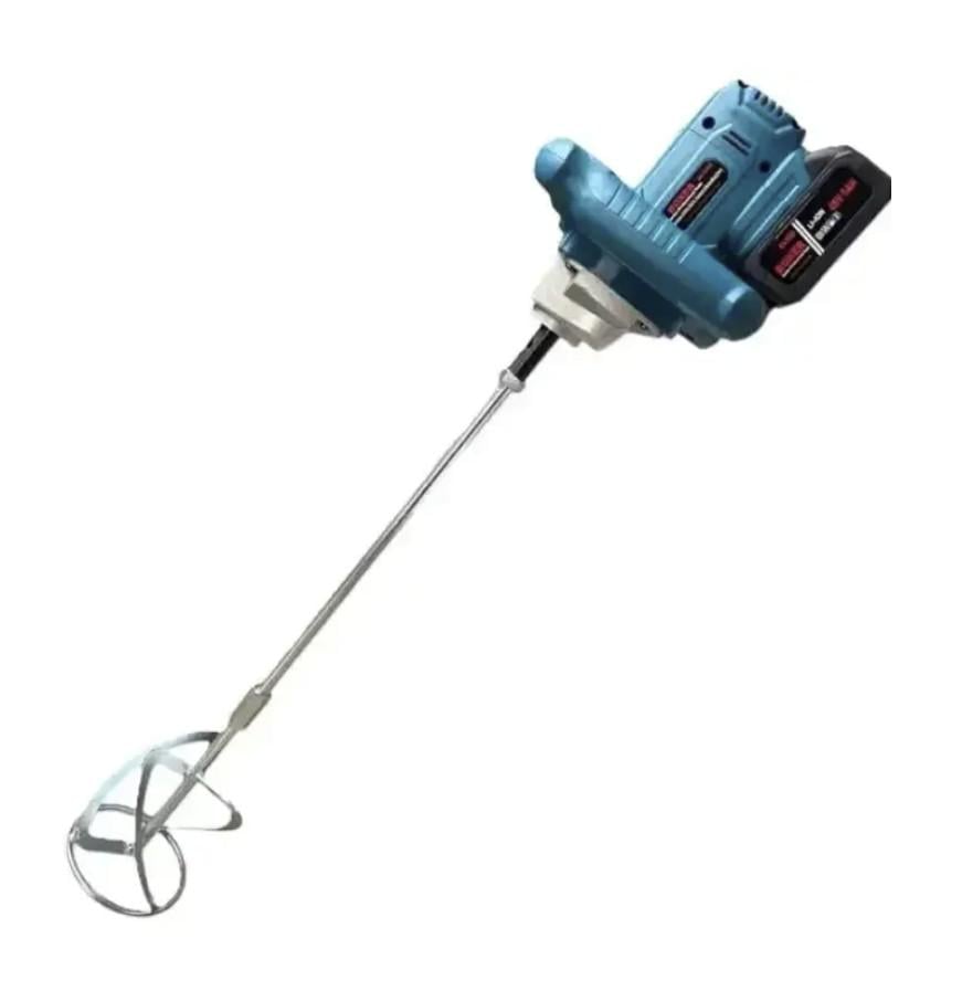 Миксер строительный аккумуляторный BOXER BX-3438 48V 5,0 А/час с бесщеточным двигателем насадка М14 300-850 об/мин