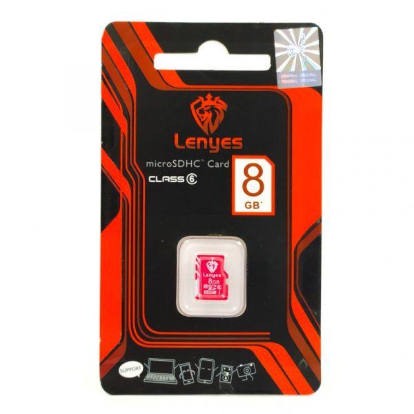 Картка пам'яті microSD Lenyes 8 Gb Class 6 (11961)