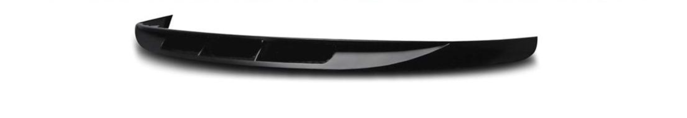 Накладка передняя Lip DPT для Volkswagen Golf 4 abs-пластик Черный глянец (146958)