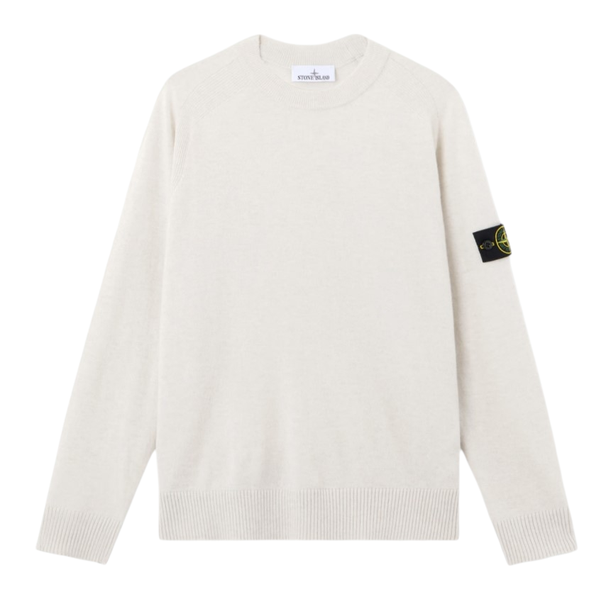 Джемпер в стиле Stone Island 5100045 Ivory Melange (SI07001.1L) Джемпер в стиле Stone Island 5100045 Ivory Melange (SI07001.1L)