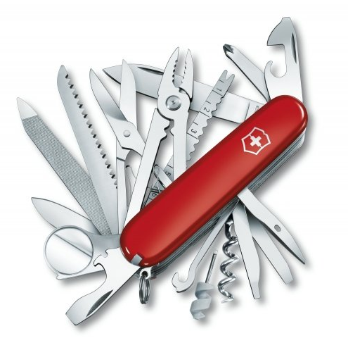 Мультитул Victorinox Swisschamp Красный (1.6795_Vx16795)