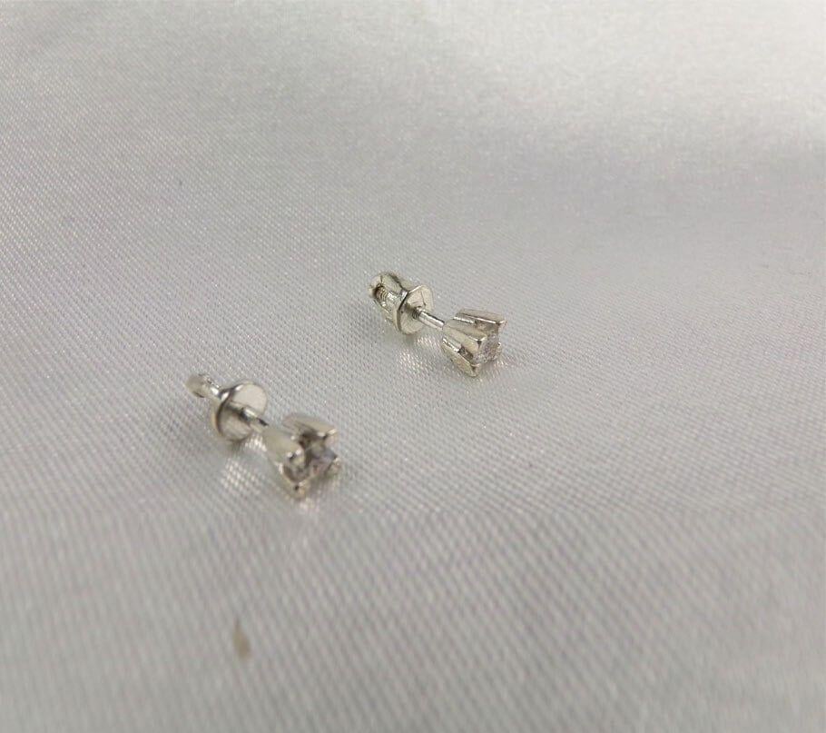 Пусеты 80111 Maxi Silver 6057 (86057)