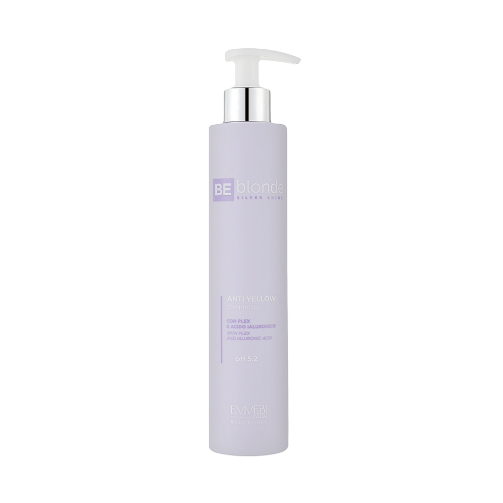 Шампунь антижовтий Emmebi Italia Be Blonde Silver Shine Anti Yellow Shampoo 250 мл (10038)