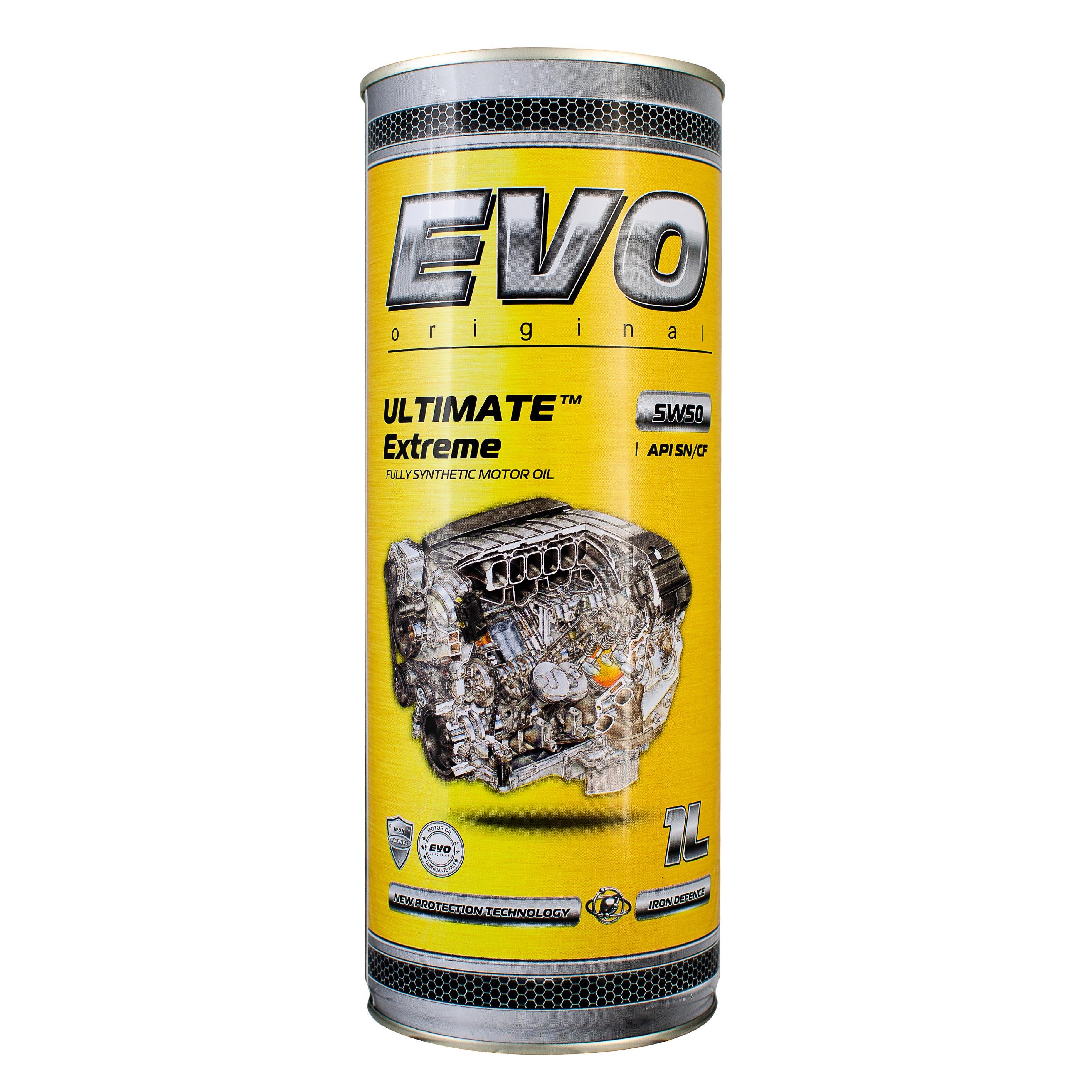 Моторное масло Evo Ultimate Extreme 5W50 1 л