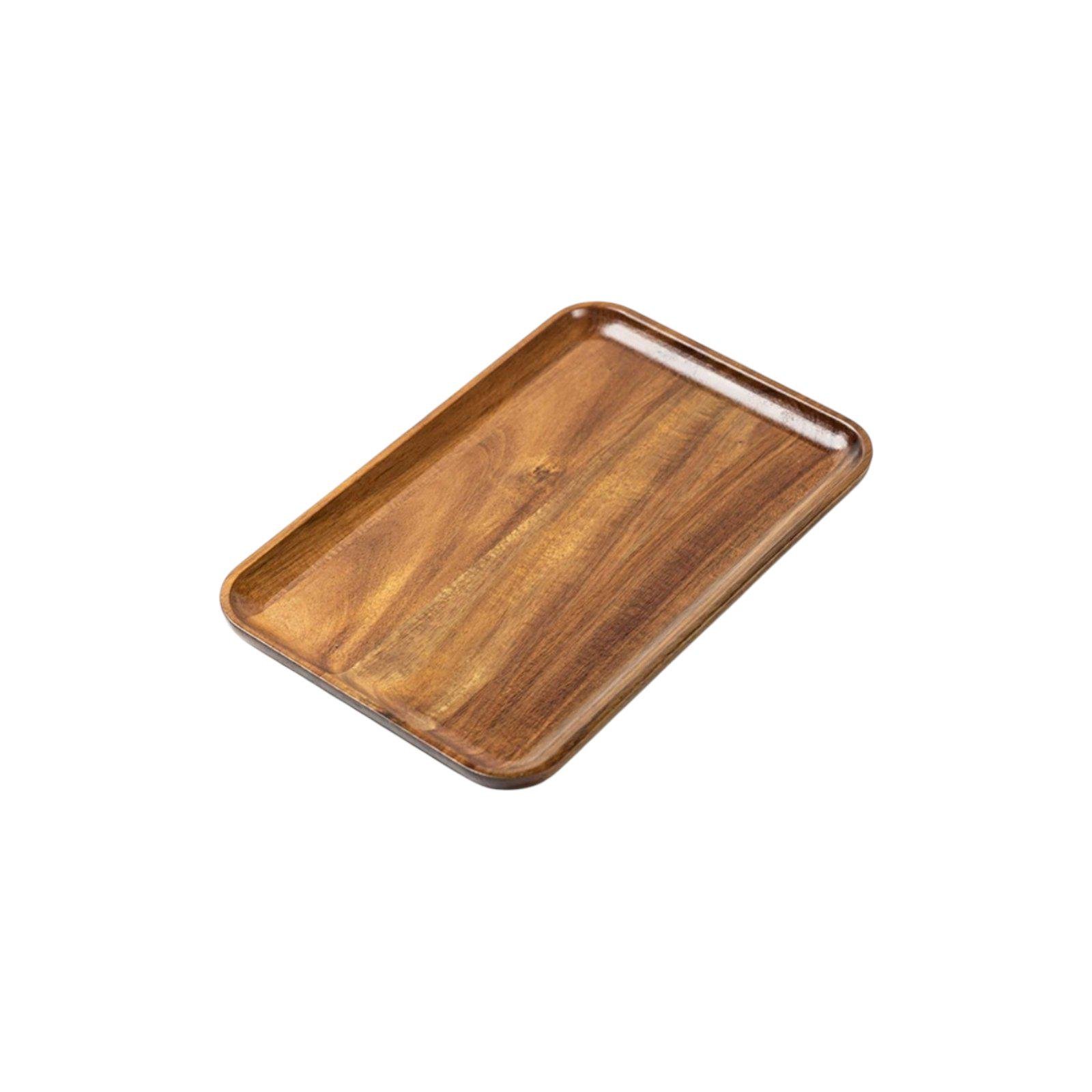 Тарілка дерев'яна прямокутна 30х20 см (WPR-3002)