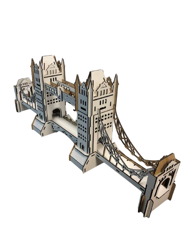 Головоломка 3D DecorWood Лондонский Тауэрский мост 75х35х14 см (а419) - фото 2 Головоломка 3D DecorWood Лондонский Тауэрский мост 75х35х14 см (а419) - фото 2