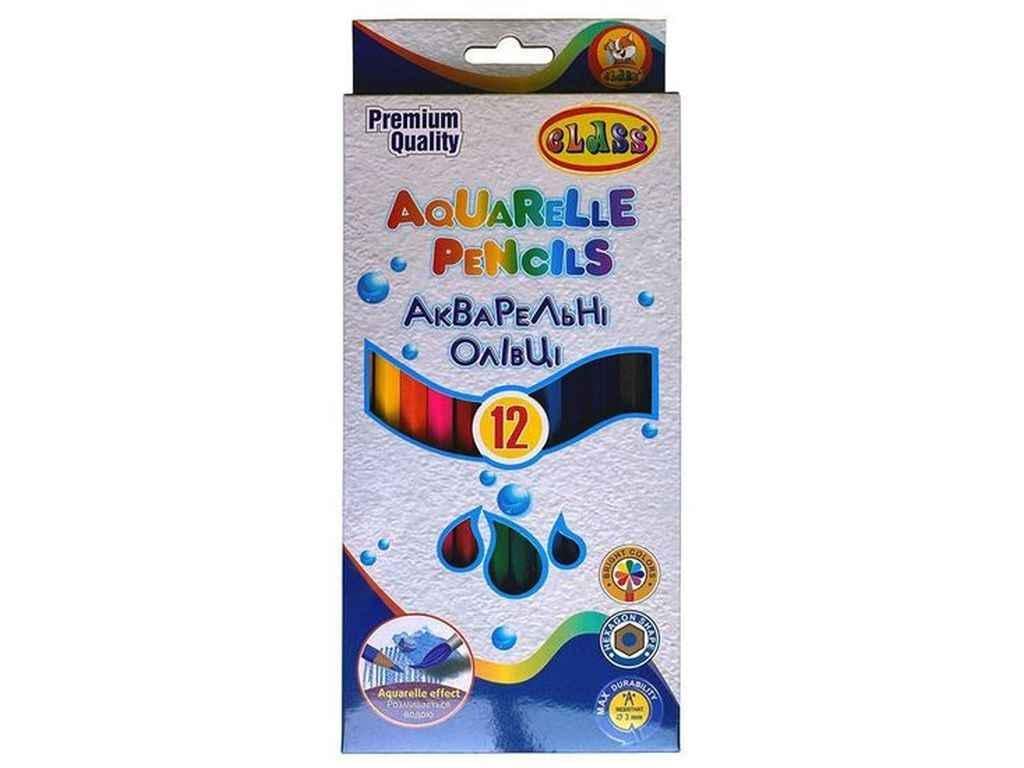 Карандаши цветные CLASS 12 цветов акварельные 1412c aquarelle class (1049880)