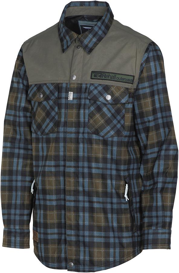 Куртка Rehall Shirt 2018 L Checks bluestone