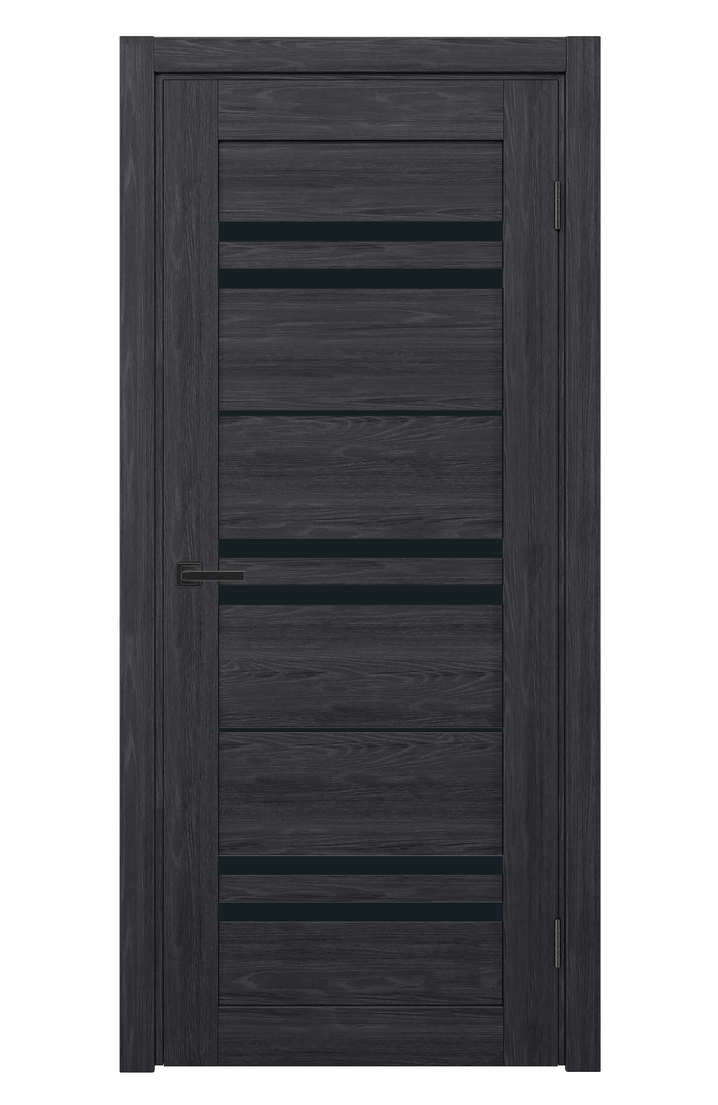 Дверное полотно SherWOOD S3 BLK Sline стекло 200x70 см