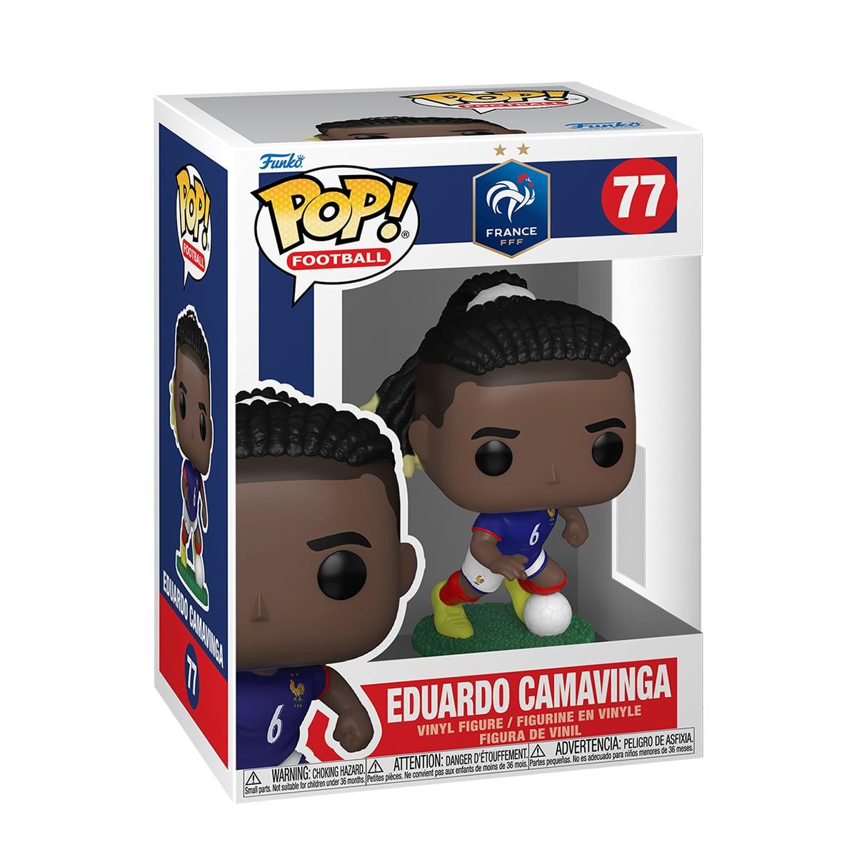Детская игровая фигурка Funko POP Football Eduardo Camavinga Эдуардо Камавинга (92729) Детская игровая фигурка Funko POP Football Eduardo Camavinga Эдуардо Камавинга (92729)