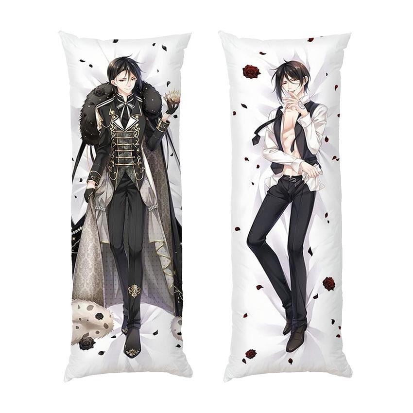 Подушка дакимакура Sebastian Pillow Manga Black Butler габардин 150х50 см Подушка дакимакура Sebastian Pillow Manga Black Butler габардин 150х50 см