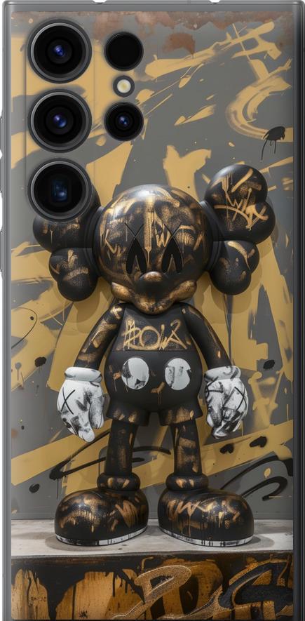 Чехол на Samsung Galaxy S23 Ultra Bronze kaws (6097u-2906-42517)