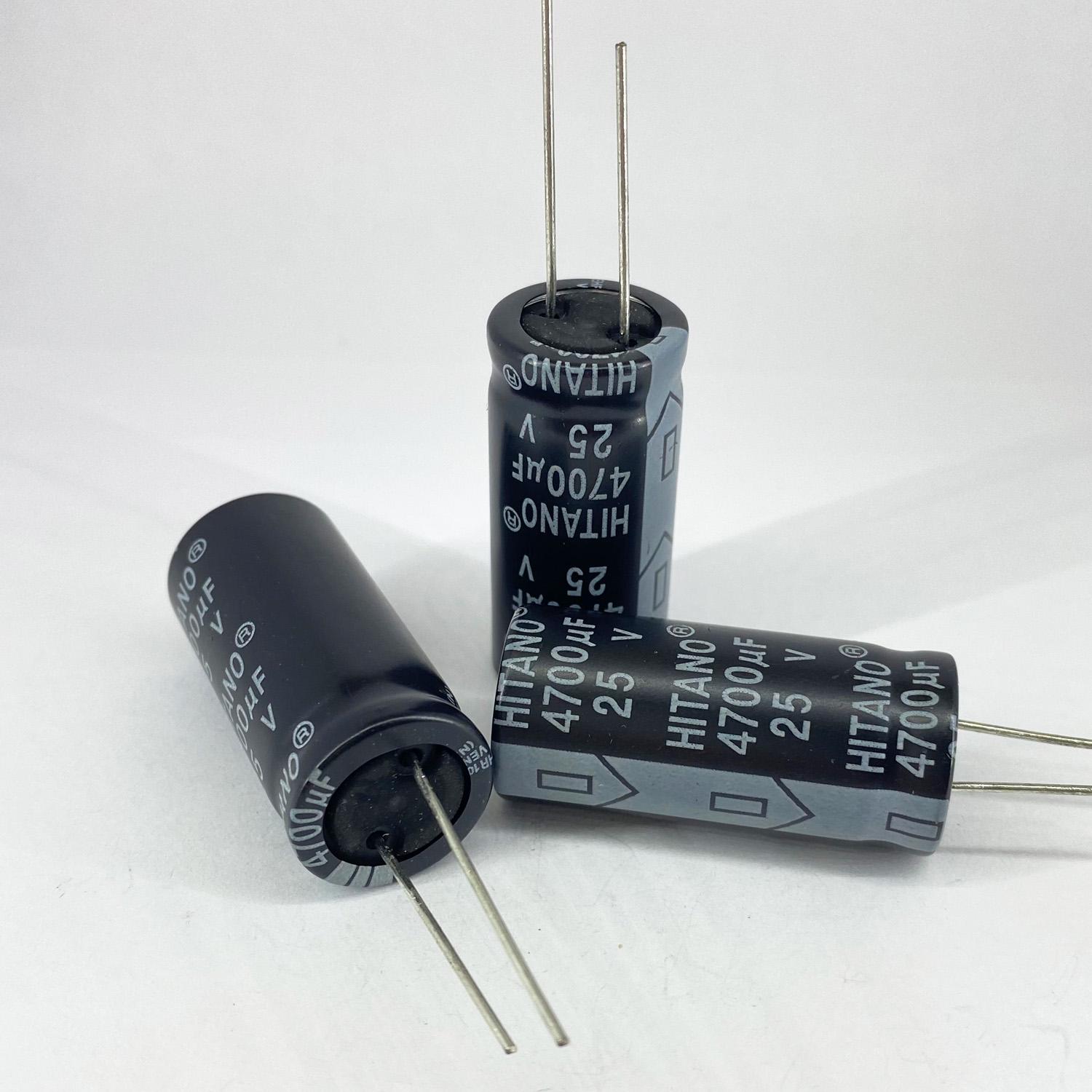Электролитические конденсаторы HITANO 4700 мкф 25V 16x36 мм 105 °C (5478)