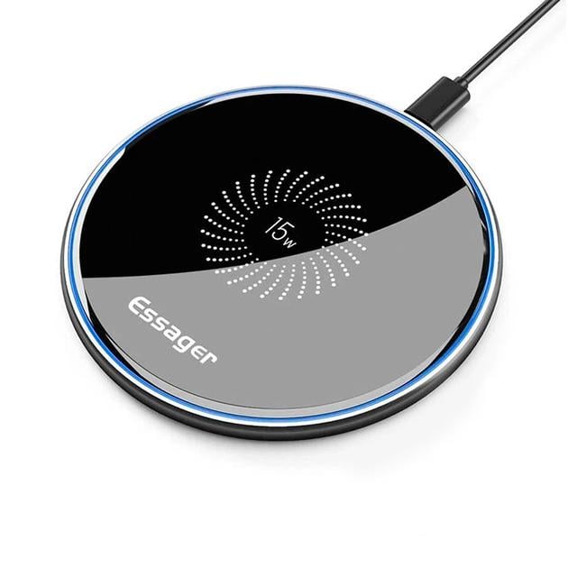 Зарядное устройство беспроводное Essager Qi ES-T04 15W Black