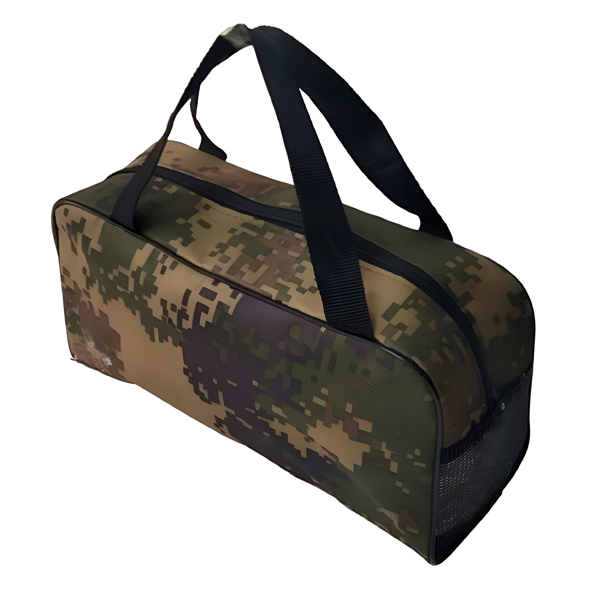 Косметичка дорожная с ручками Stenson водостойкая 26х9х13см принт камуфляж органайзер для путешествий Pixel (738b2ffe)