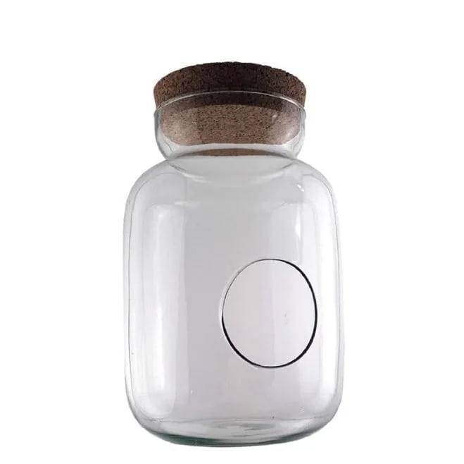 Емкость стеклянная для флорариума с крышкой Flora 28 см (8210)