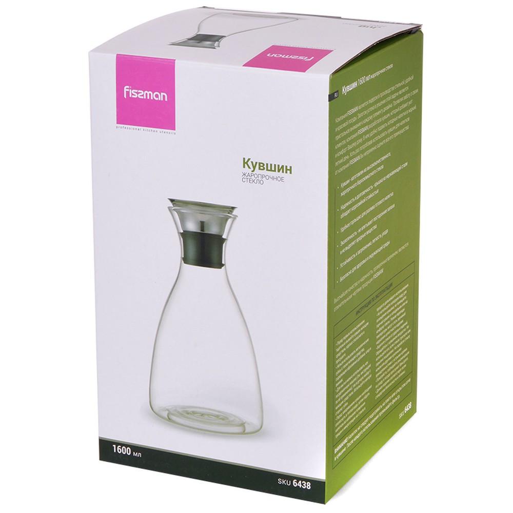 Кувшин Fissman 1,6 л (6438) - фото 9 Кувшин Fissman 1,6 л (6438) - фото 9