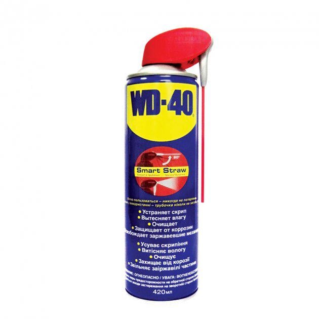 Мастило для болтів WD-40 Smart straw відкручувальне 420 мл