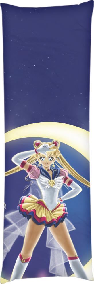 Подушка дакимакура Sailor Moon 60x180 см (14100189)