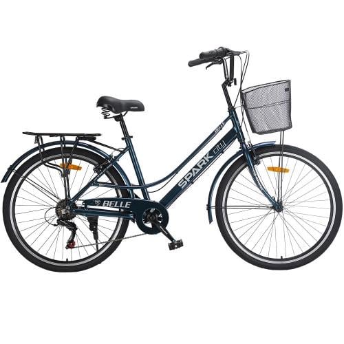 Велосипед Spark CITY BELLE колеса 26" алюминиевая рама 17" Темно-синий (000239999)