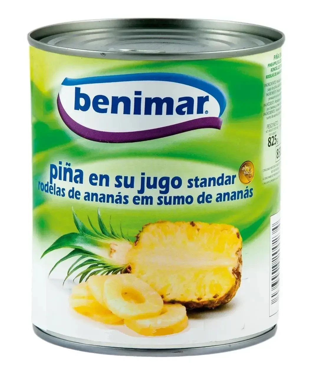 Ананас консервований Benimar Ananas Slices кільця 850 г