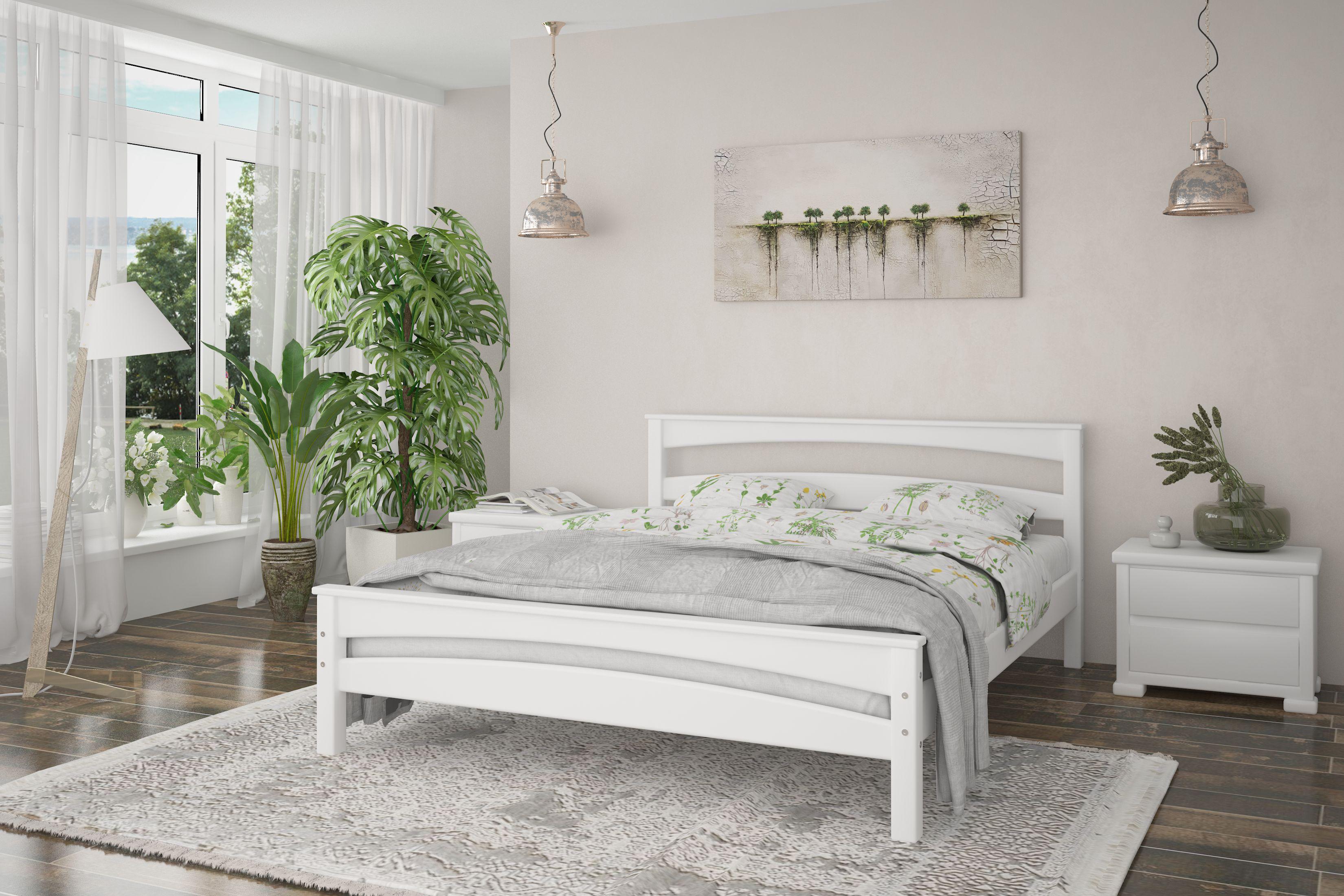 Кровать полуторная деревянная Mebigrand Чикаго Сити 120х190 см RAL9003 Белый (MBG-1545) Кровать полуторная деревянная Mebigrand Чикаго Сити 120х190 см RAL9003 Белый (MBG-1545)