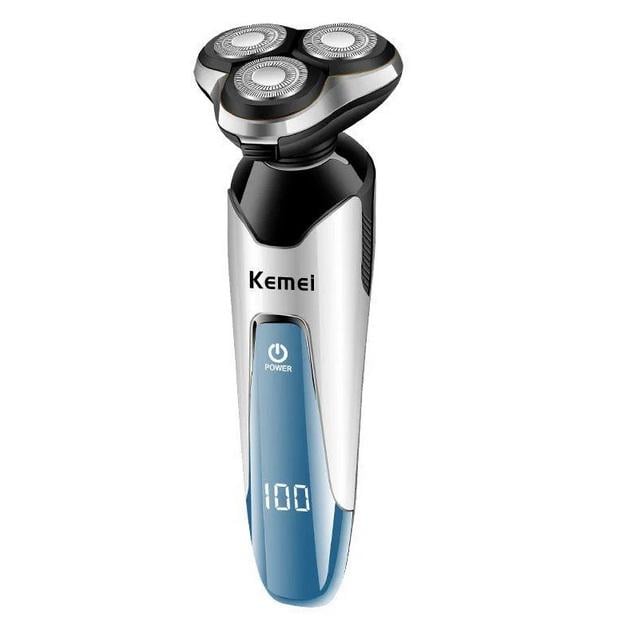 4в1 электробритва Kemei Km-5390 + насадка-триммер (4680273)